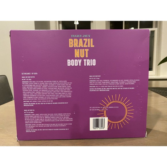 Trader Joe's Bath & Body Trader Joes Brazil Nut Body Butter Trio